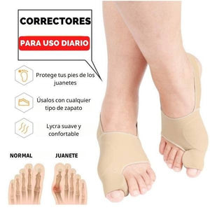 Corrector ortopédico de juanetes